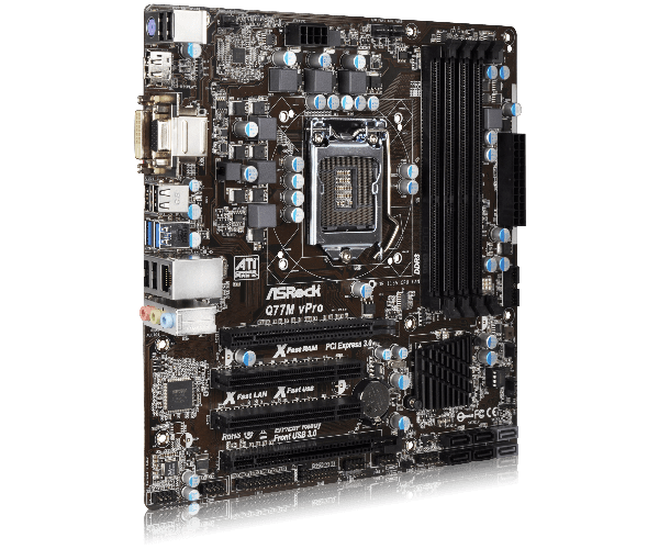 Asrock q77m vpro обзор